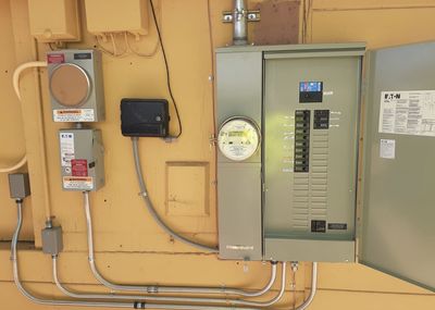 Residential electrical panel or service upgrade completed by Arizona Electrical Solutions in the Tucson area