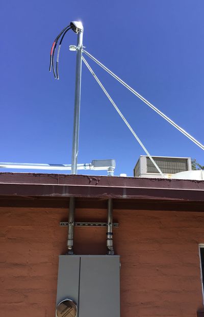 Residential electrical panel or service upgrade completed by Arizona Electrical Solutions in the Tucson area