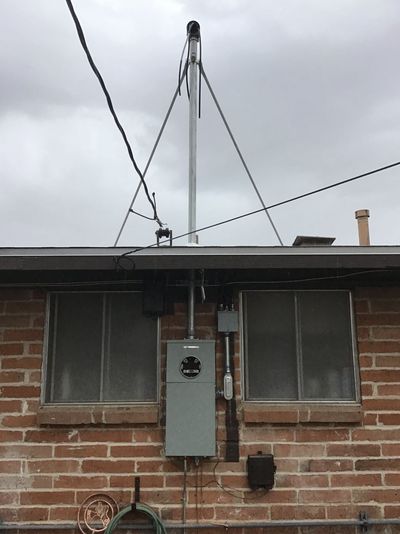 Residential electrical panel or service upgrade completed by Arizona Electrical Solutions in the Tucson area
