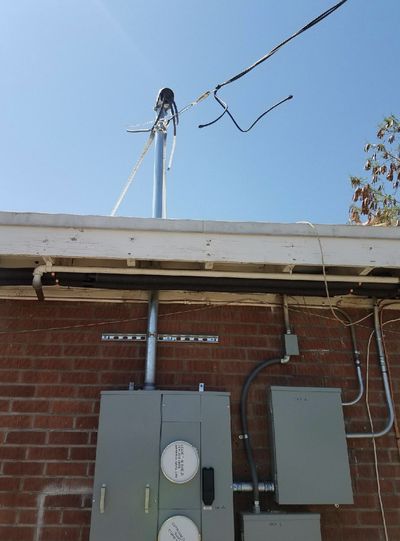 Residential electrical panel or service upgrade completed by Arizona Electrical Solutions in the Tucson area