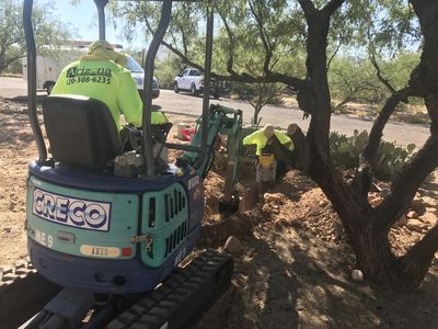 Residential electrical panel or service upgrade completed by Arizona Electrical Solutions in the Tucson area