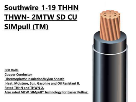 Southwire 1-19 Stranded THHN For Sale Tucson - THWN - 2MTW SIMpull