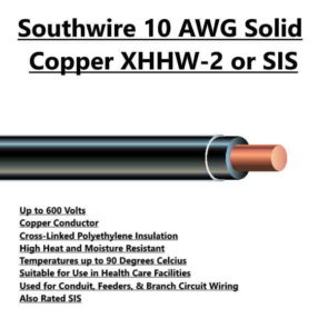 Southwire 10 AWG Solid Copper XHHW Wire For Sale Tucson