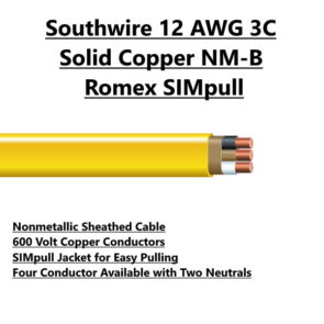 Southwire 12 AWG Romex For Sale Tucson