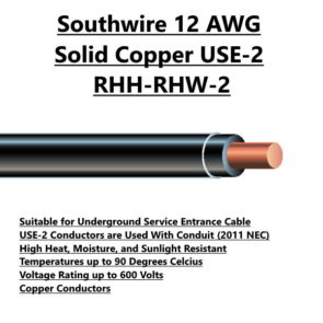 Southwire 12 AWG Solid Copper RHH Electrical Wire For Sale Tucson