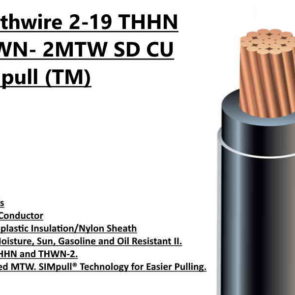 Southwire Stranded 2-19 THHN Electrical Wire