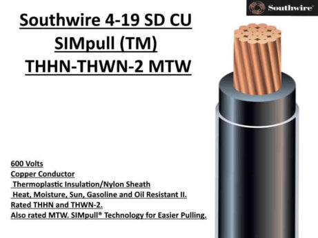 Southwire 4-19 Stranded THHN